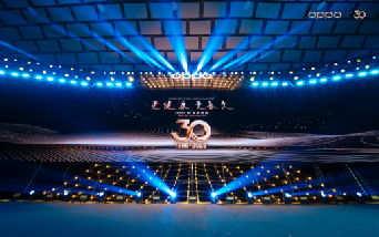 OPPO 30 周年司庆的 “空中巨筑”：优发国际气膜馆如何打造高端沉浸式庆典体验