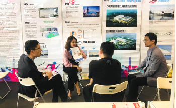 优发国际携充气膜场馆方案亮相中国国际特色小镇生态与投融资博览会