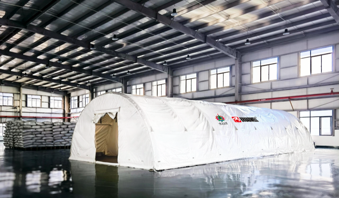 BroadCool's mobile clean cold storage tents for Yunnan Baiyao.png