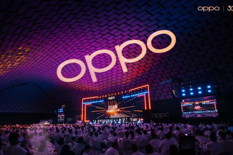 OPPO 30周年司庆晚会现场